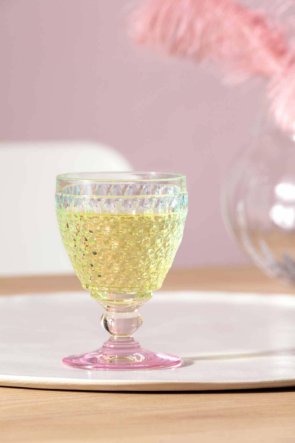 WEISSWEINGLÄSER Boston Pearl bunt 125 ml 4er Set - Multicolor, Glas (0.125L) - Villeroy & Boch
