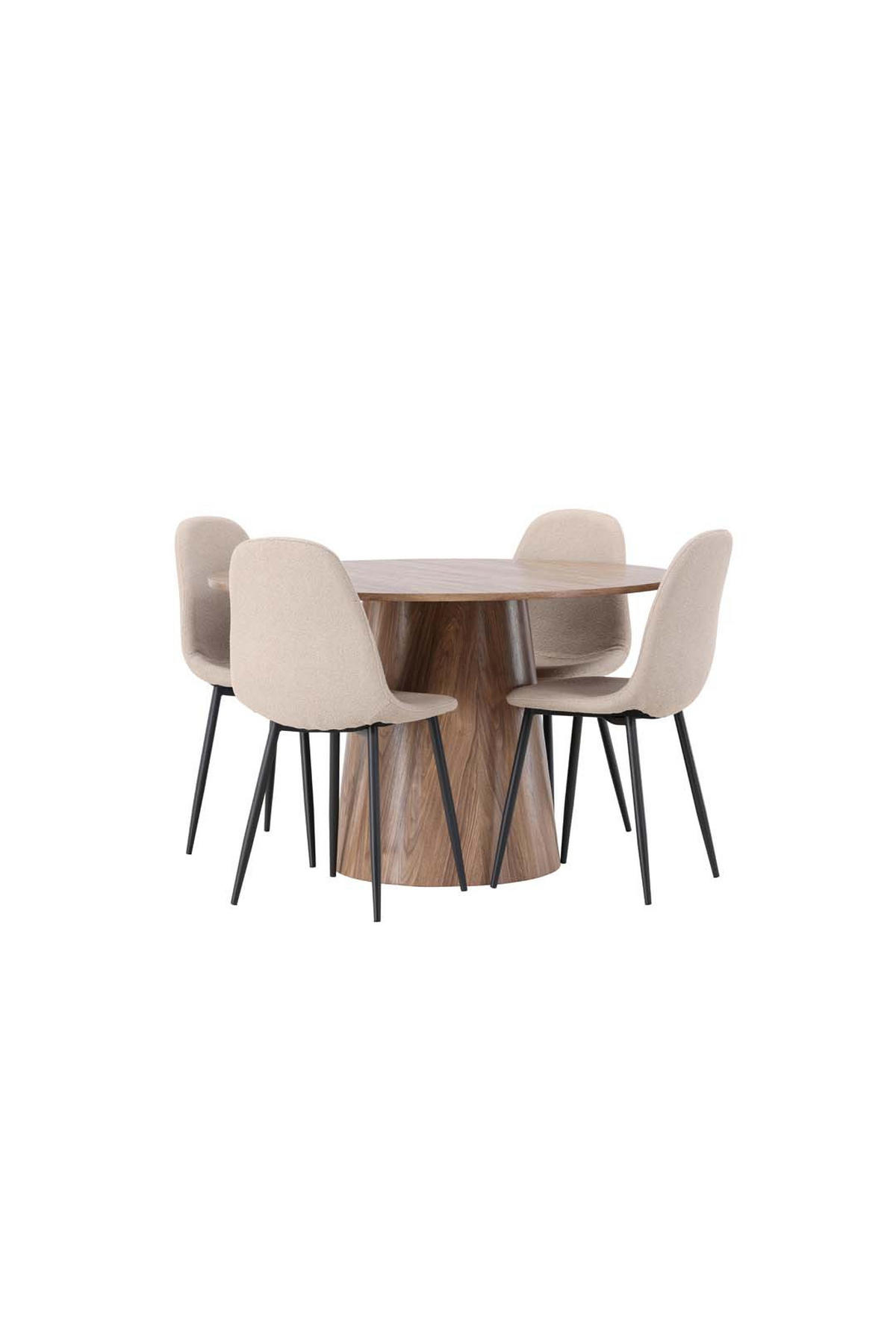 TISCHGRUPPE Natur - Naturfarben, Holzwerkstoff (120/75/120cm) - ebuy24