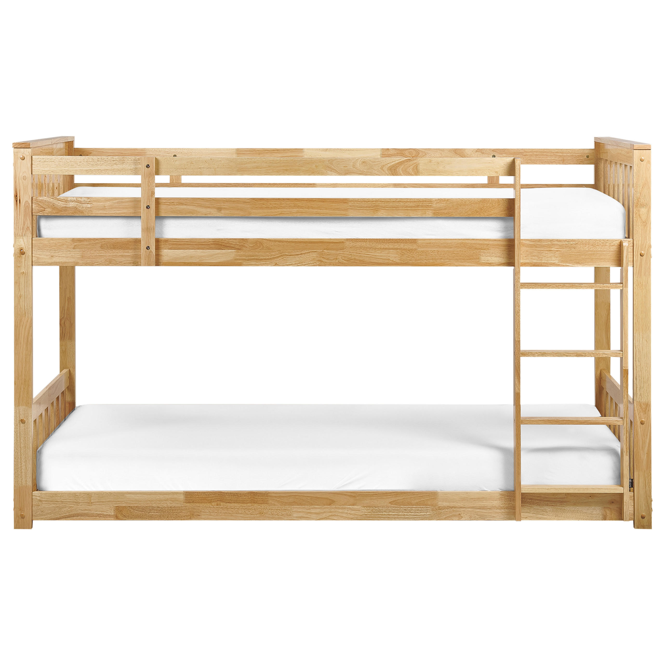 HOCHBETT 90x200 cm Heller Holzfarbton Lazer - Hellbraun, Holz (90/200cm) - Beliani