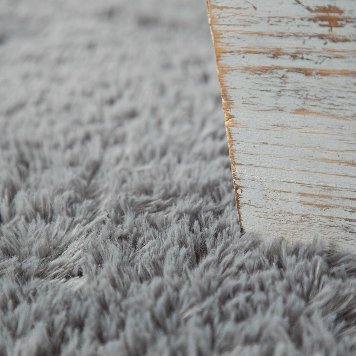 HOCHFLORTEPPICH Grau 140 x 200 cm - Grau, Kunststoff (140/200cm) - TT Home