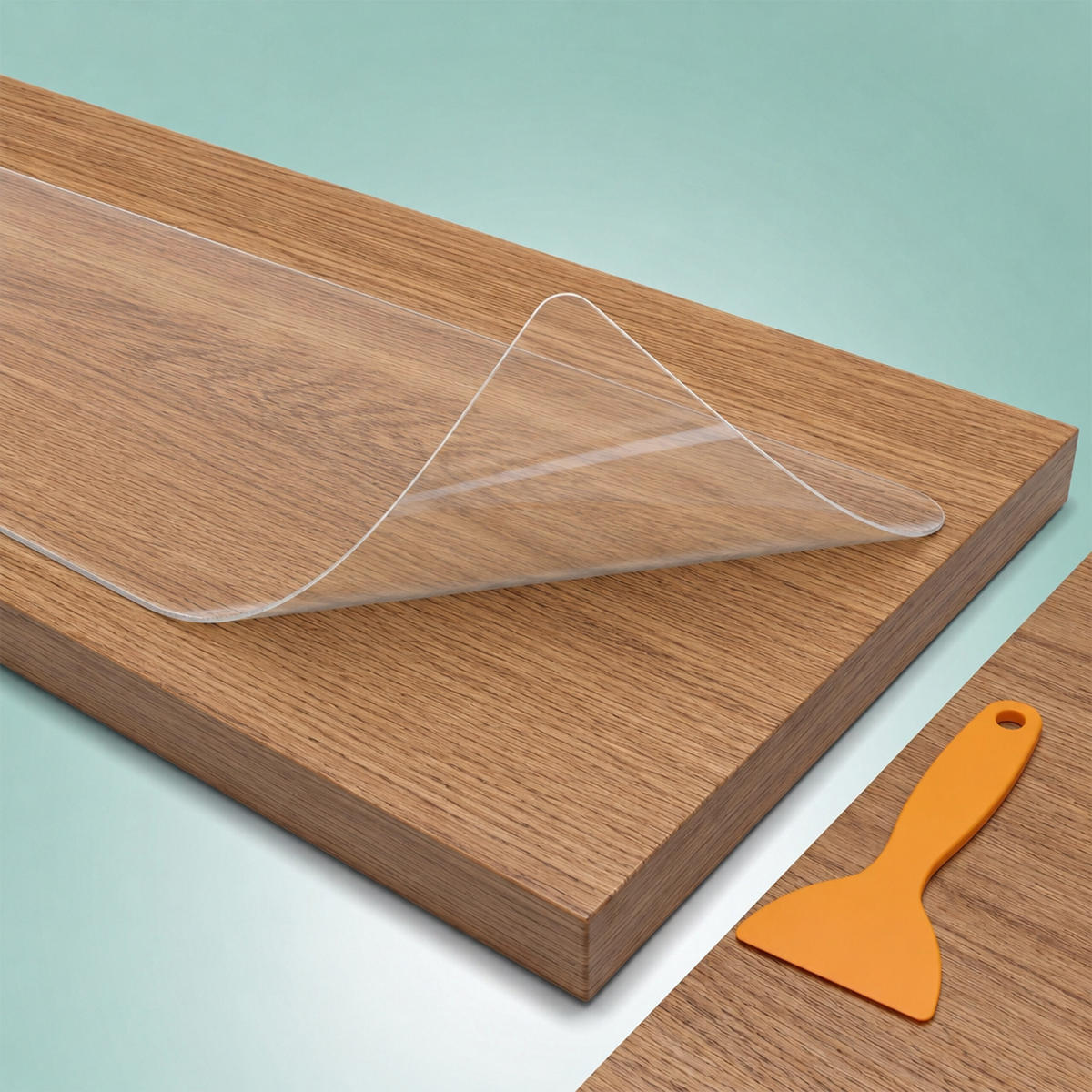 STUFENMATTE Transparent 15er-Set selbstklebend rutschhemmend - Transparent, Kunststoff (10/60/0.05cm) - Relaxdays