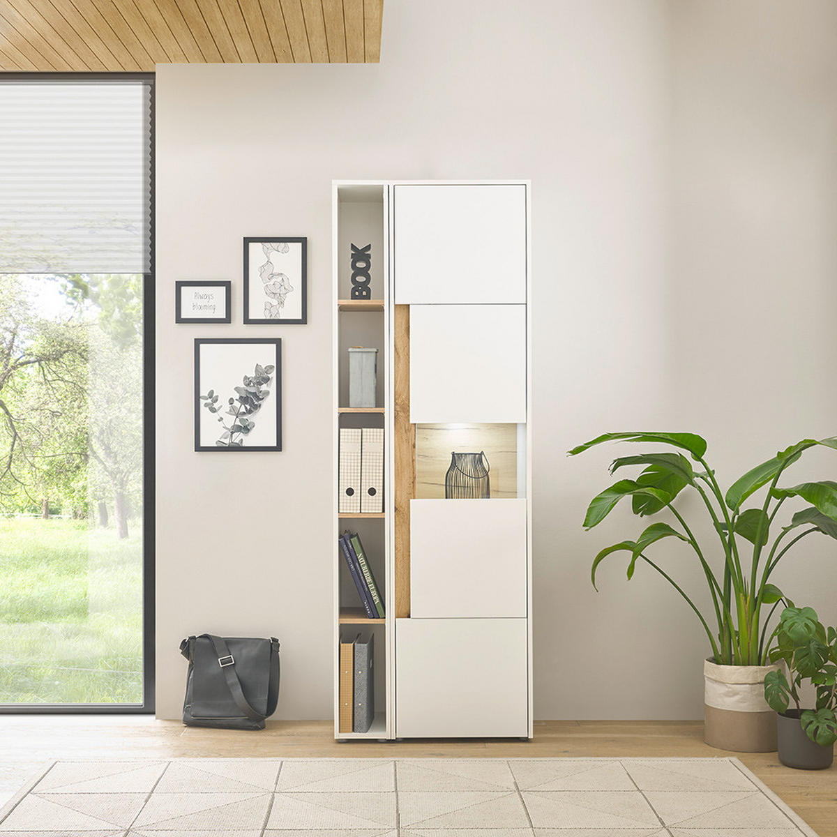 REGAL Crisp-61 - Weiß, Holzwerkstoff (20/200/40cm) - Lomado