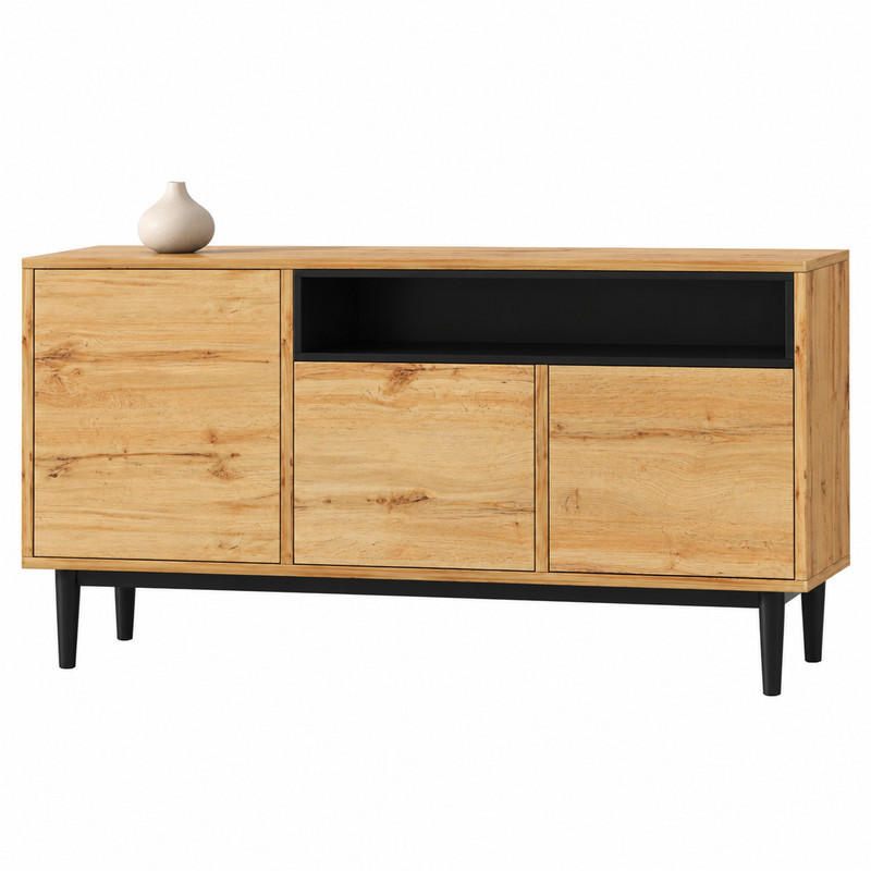 Meubliv Sideboard Braun 35x76x160 cm