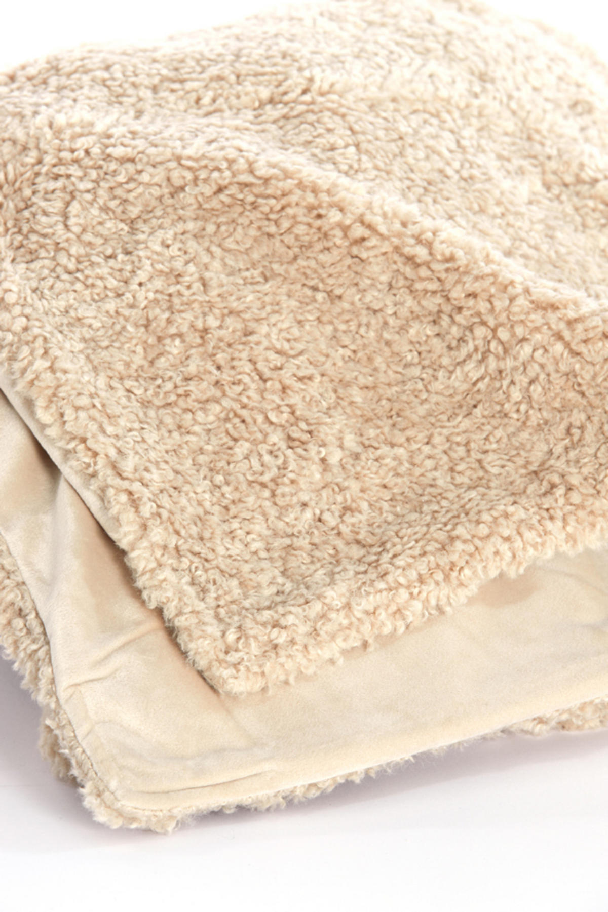 PLAID Bodi Braun 152/127/0,5 cm - Beige, Textil (127/152cm) - Light & Living