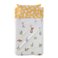 BETTWÄSCHE 2er-Set teiliges world trip 120x180 cm (kinderbett) mehrfarbig - Multicolor, Textil (120/180cm) - Happy Friday