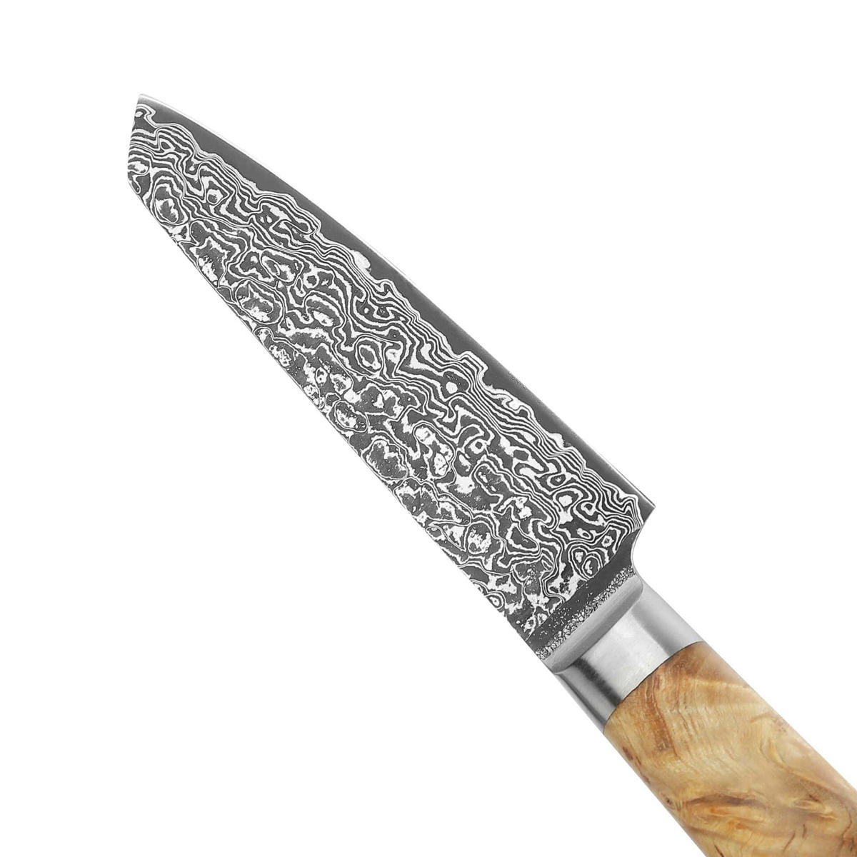 OFFICEMESSER 10 cm - Birkefarben, Holz/Metall (21cm) - Zayiko