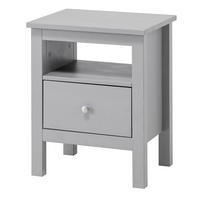 NACHTTISCH Massivholz 37/45/55 cm - Grau, Holz (45/55/37cm) - hagge home