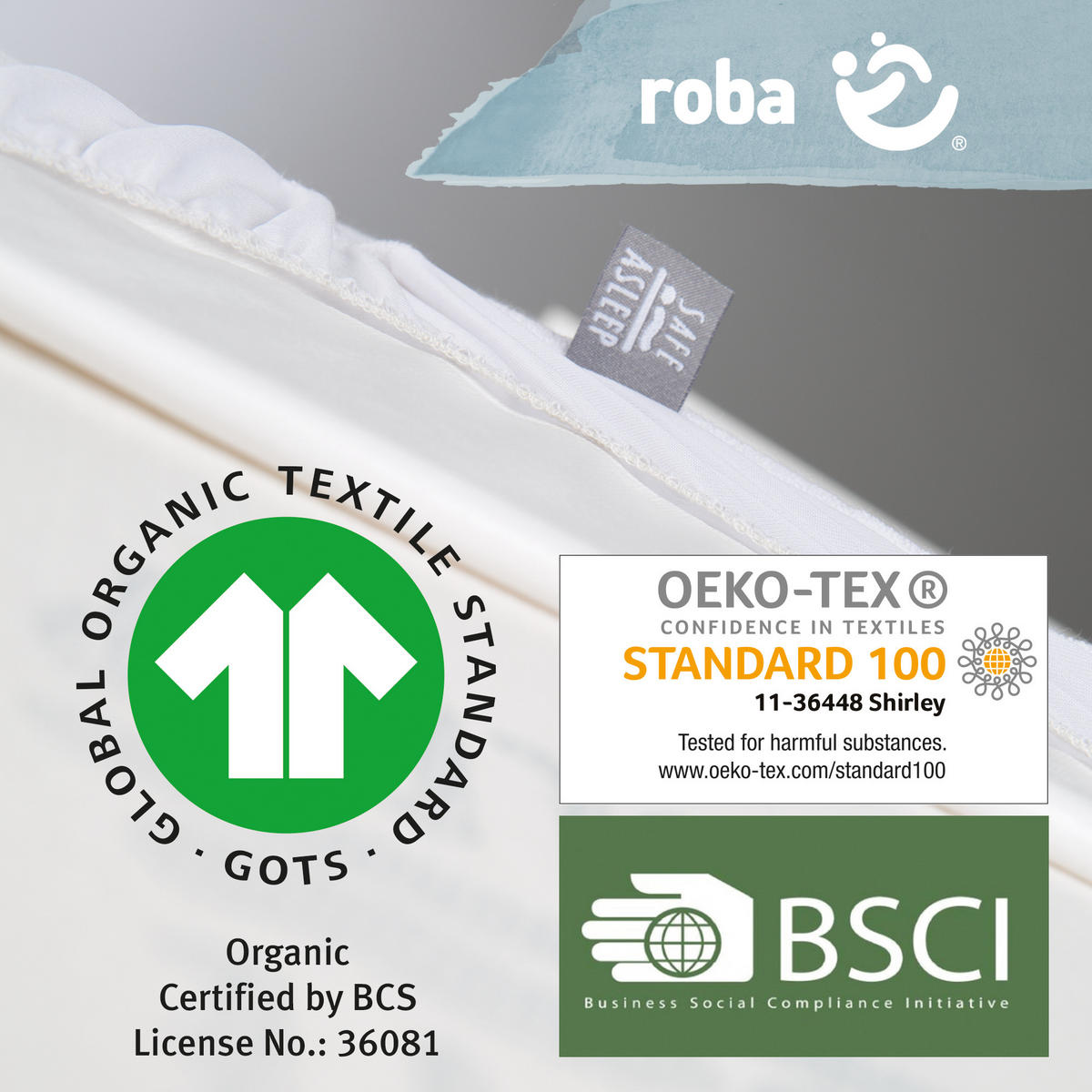 NAPÍNACÍ PROSTĚRADLO s ochranou proti vlhkosti 100 x 200 cm - bílá, textil (100/200cm) - Roba