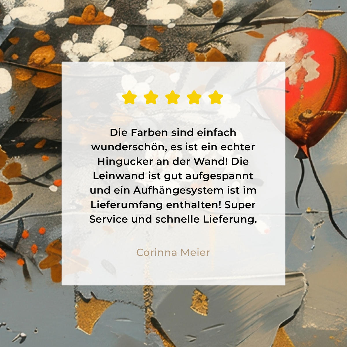 LEINWANDBILD Baum - Graffiti - Banksy-Stil - Ballon-Mädchen 80x120 cm - Blaugrau, Textil (80/120cm) - MuchoWow