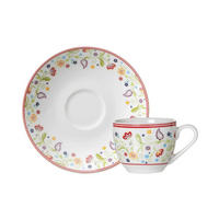ESPRESSOTASSE MIT UNTERTASSE Shanti bunt 80 ml - Multicolor, Keramik (12/7/12cm) - Ritzenhoff Breker