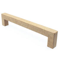 MÖBELGRIFF BA 256mm, Holzgriff Eiche massiv, Schrankgriff, Türgriff - Naturfarben, Holz (1.4/3.5/27cm)