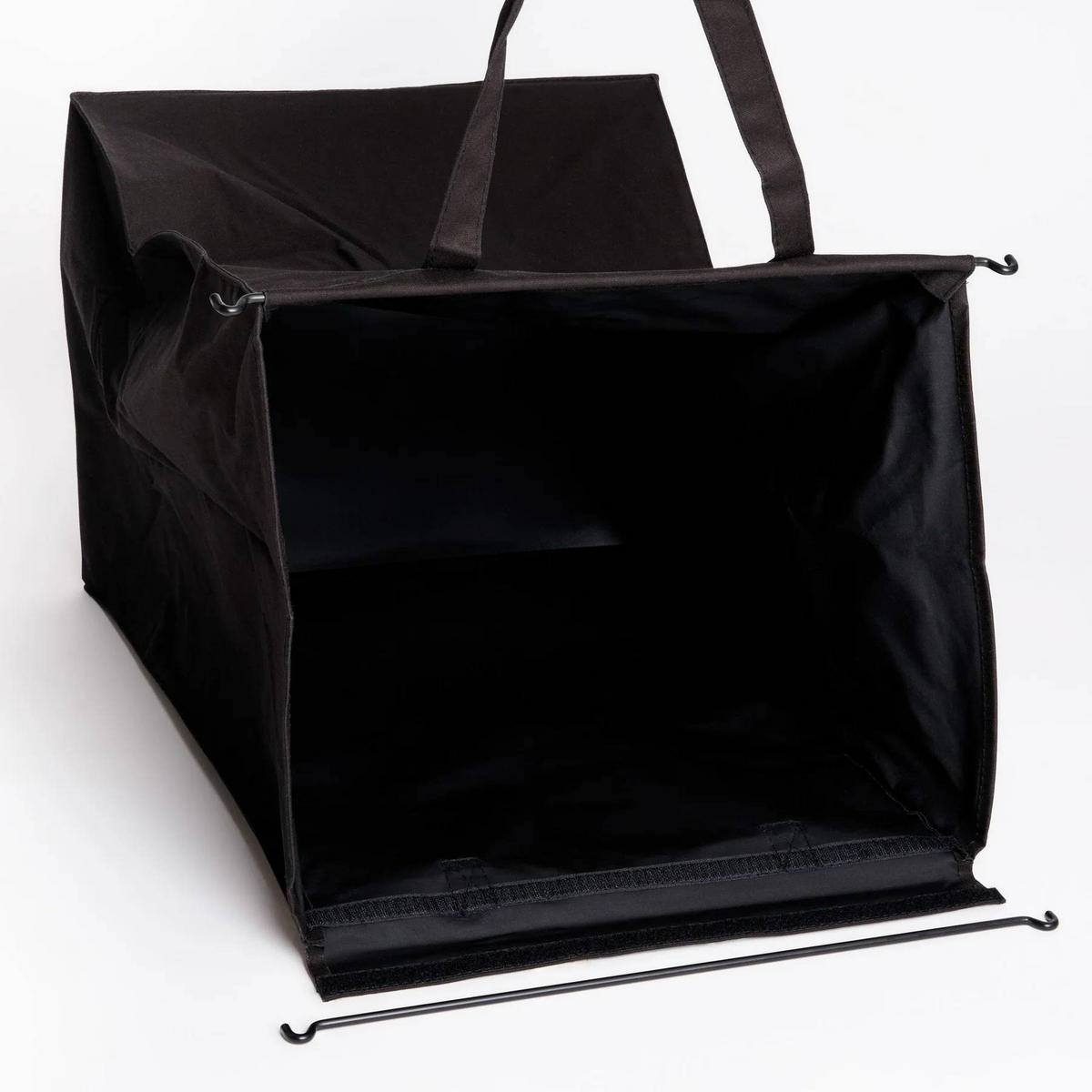 WÄSCHESAMMLER Tower schwarz 37/49/64 cm - Schwarz, Metall (49/64/37cm) - Yamazaki