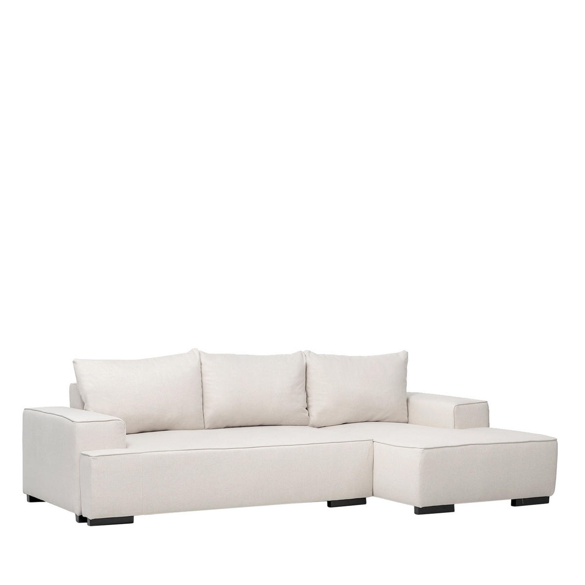 SCHLAFSOFA Alan Beige 250 cm x 80 cm - Beige, Textil (250/80/147cm) - Klast Home