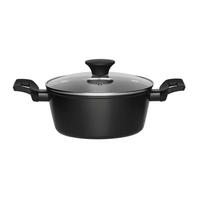SUPPENTOPF 2,2 l - Schwarz, Metall (20cm)