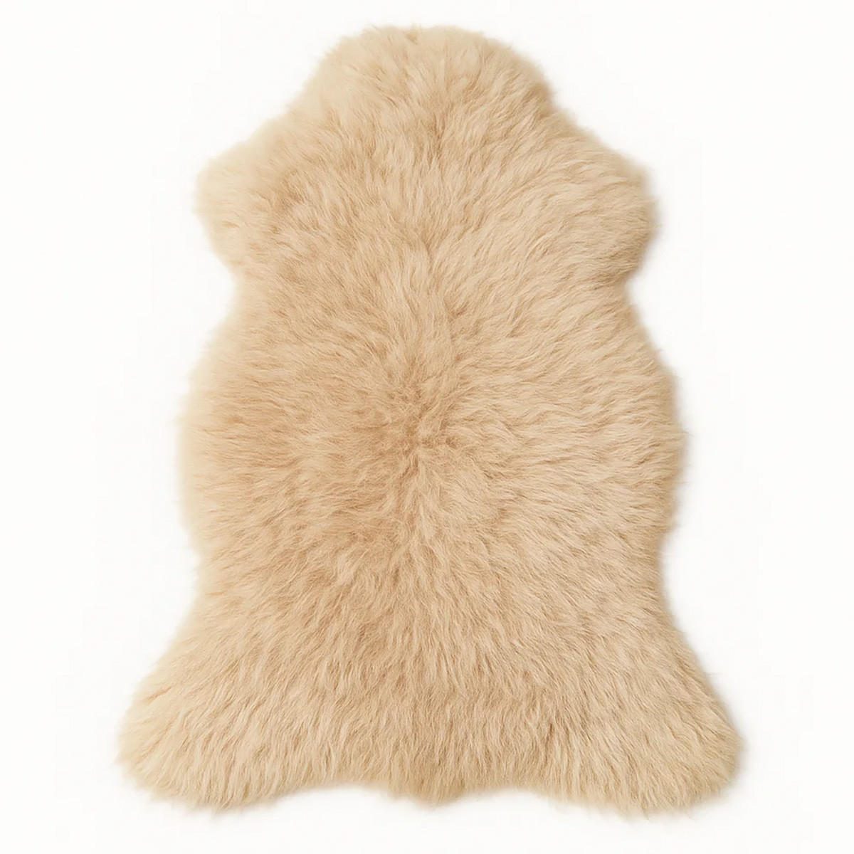 SCHAFFELL Hellbraun/Cappuccino 2. Wahl, ca. 130 cm - Hellbraun/Cappuccino, Fell (75/130cm) - Provellus