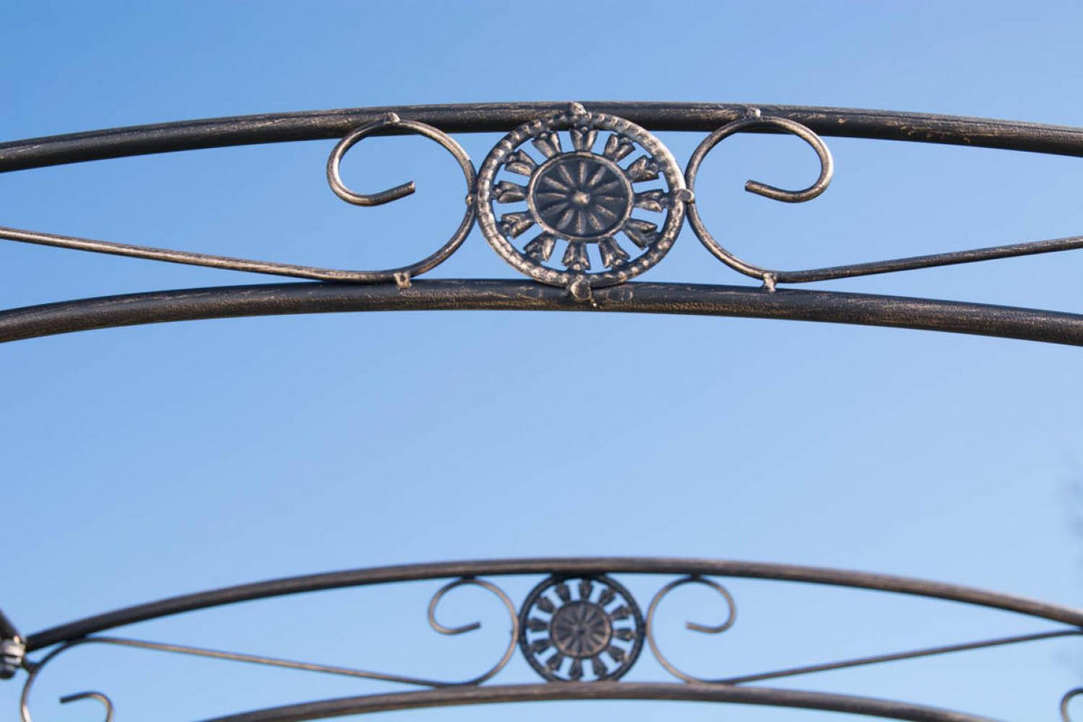 ROSENBOGEN Metall Bronze - Bronzefarben, Metall (120/220/40cm) - CLP