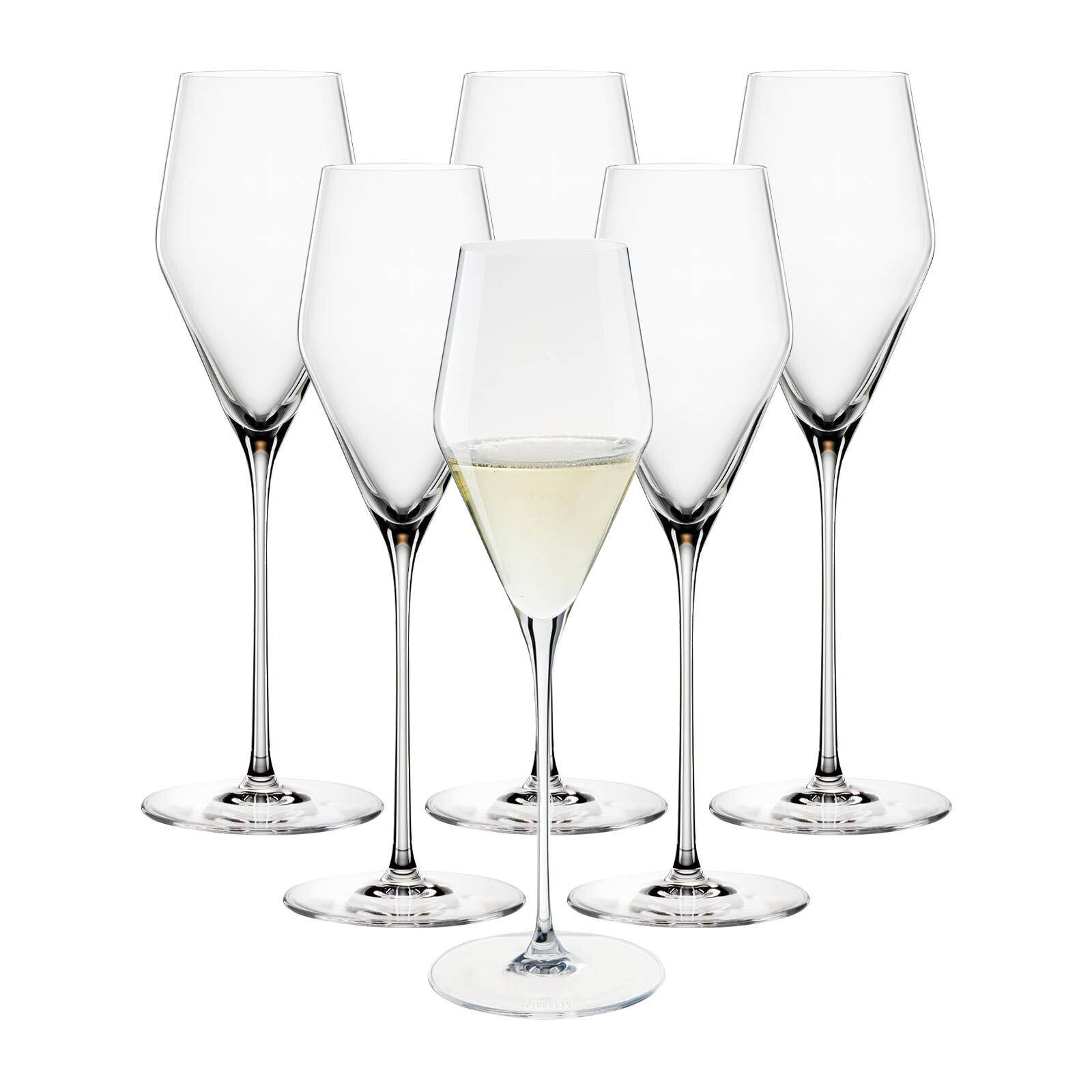 CHAMPAGNERGLÄSER Definition transparent 250 ml 6er Set - Transparent, Glas (0.25L) - Spiegelau