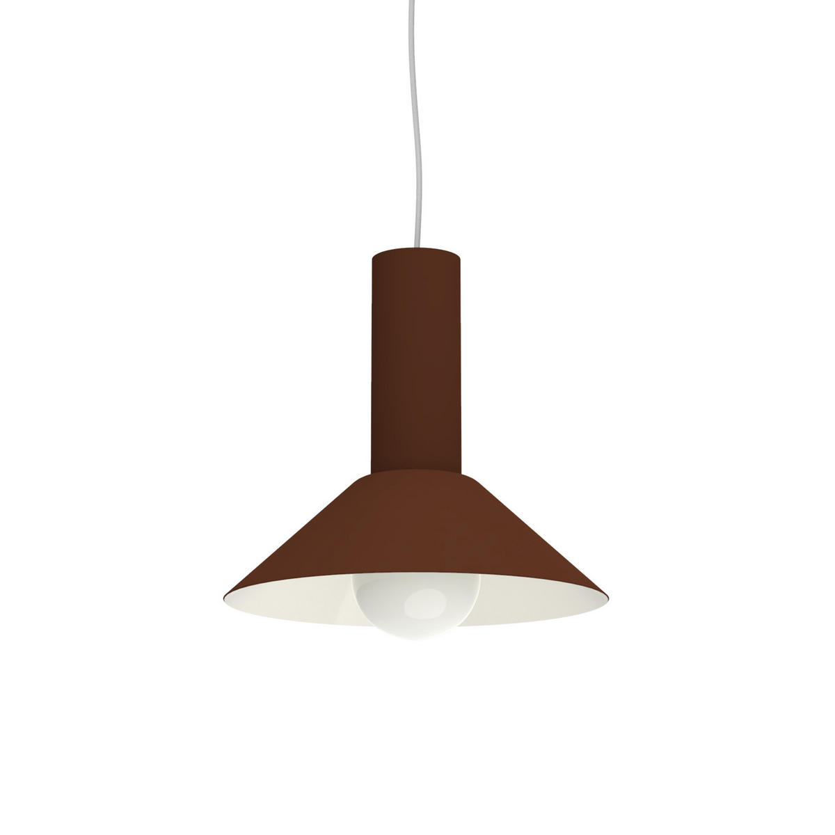 HÄNGELEUCHTE - Dunkelbraun, Metall (25/100/23cm) - Lumicom