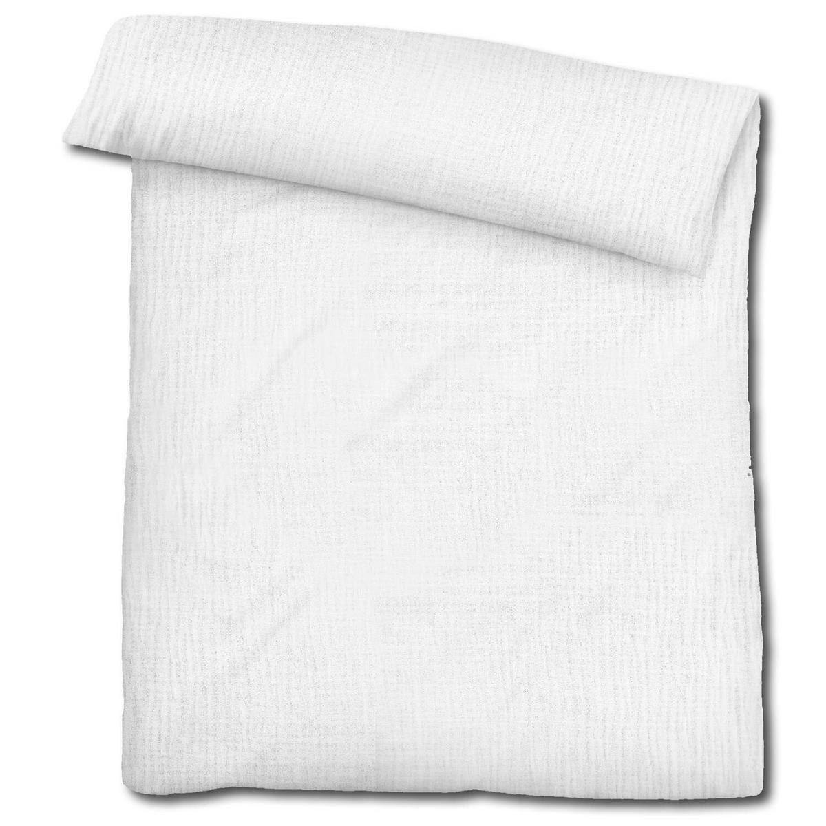 BETTWÄSCHE 155x220 cm - Weiß, Textil (155/220cm) - Sleezzz