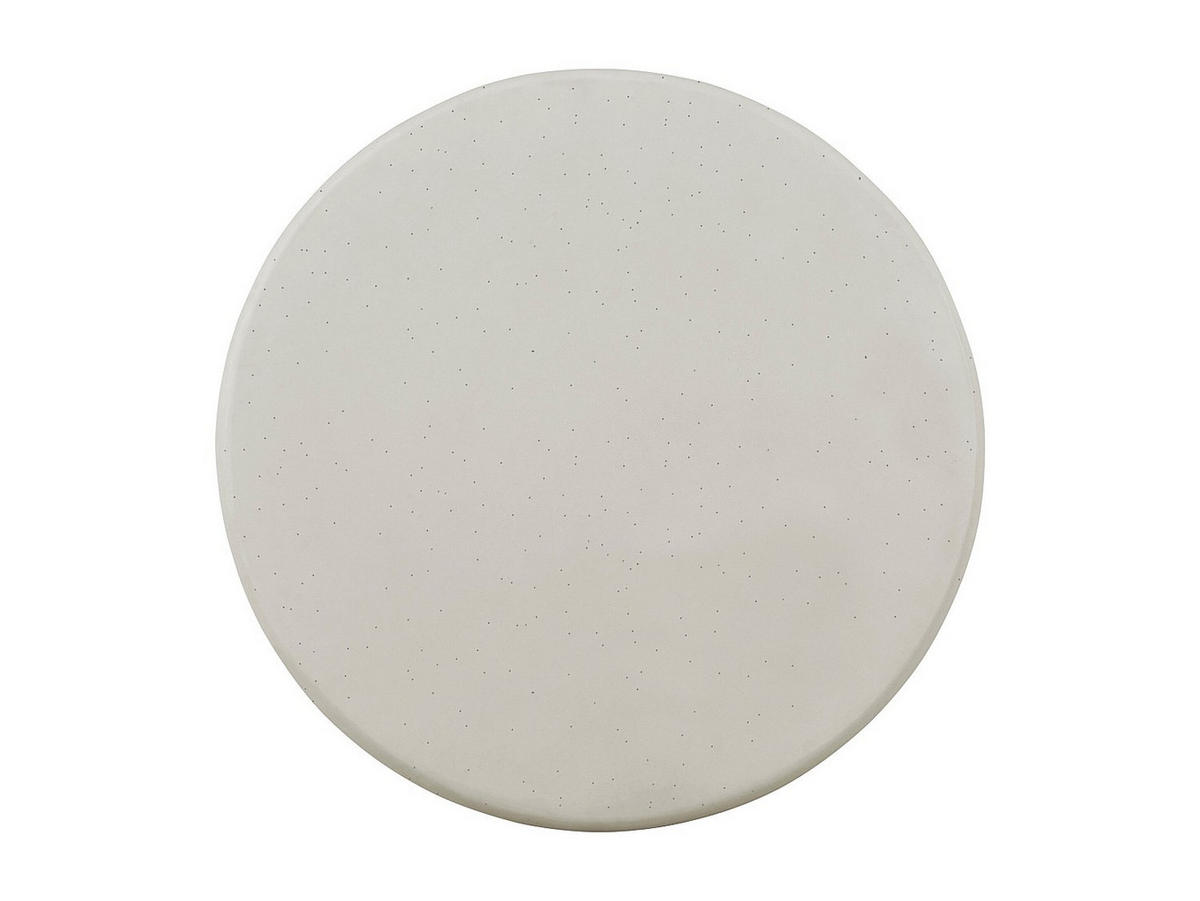 COUCHTISCH - MDF - Betonoptik - Cremeweiß - MARELNA - Weiß, Holz (80/80/37.5cm) - Vente-Unique