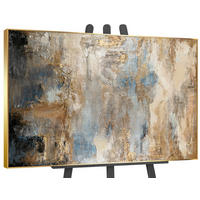 GEMÄLDE Glanz und Eleganz II Schattenfugenrahmen Gold 120x80 cm - Goldfarben, Holz (120/80cm) - YS-art gallery