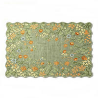 TEPPICH – 60 x 90 cm – Grün – Staubdichter und fleckenabweisender - Grün, Textil (60/90cm)