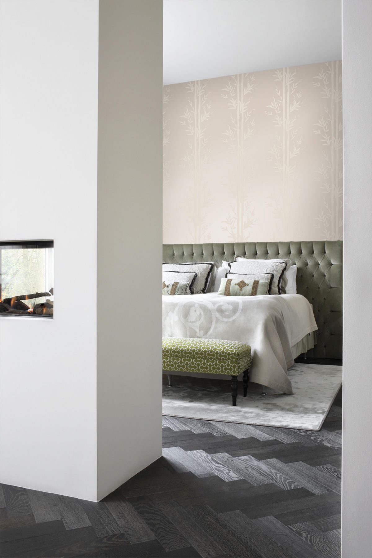 TAPETE Bambusmuster 53 cm x 10.05 m - Beige, Papier (53/1000cm) - Origin Wallcoverings