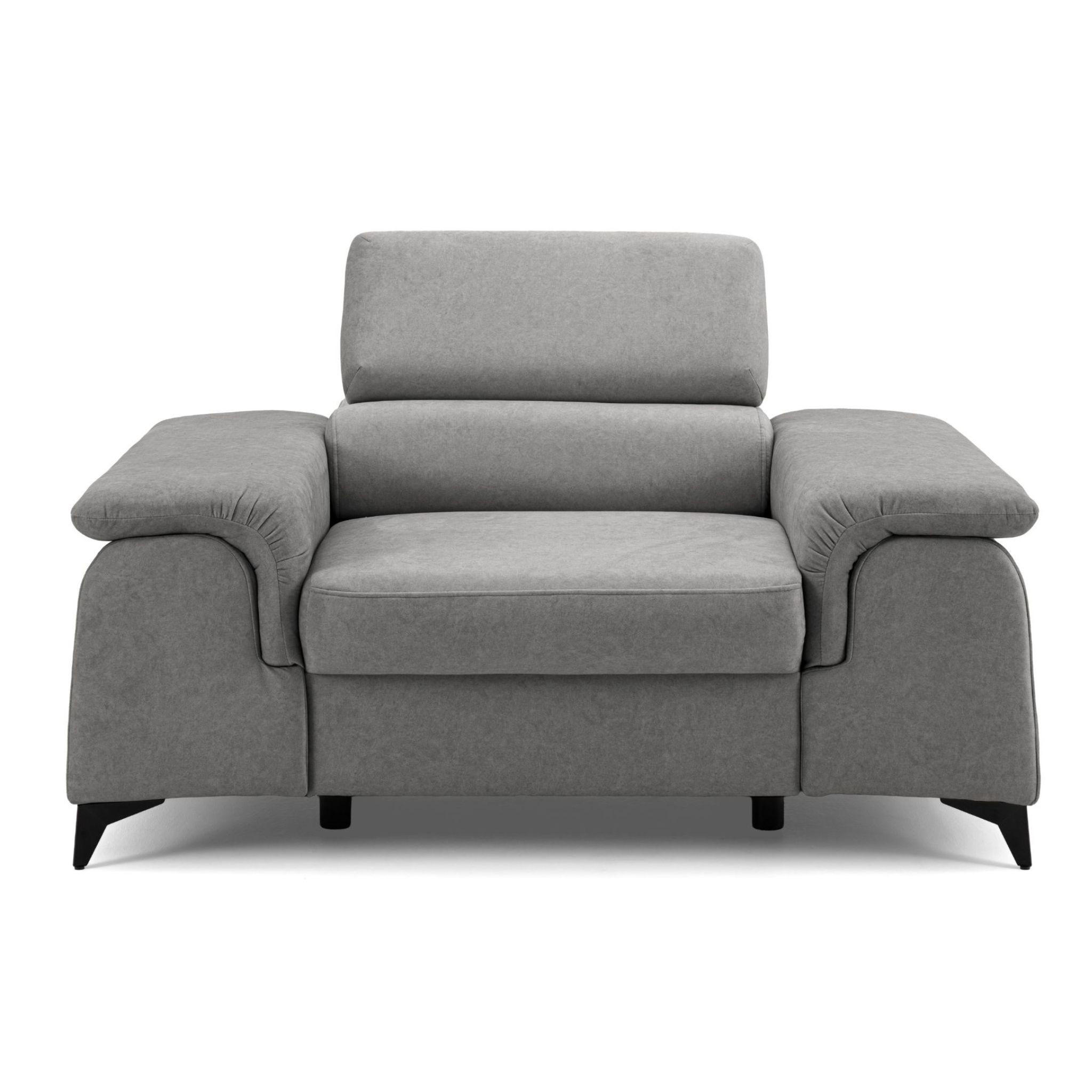Muffo Sessel Grau 130x95x100 cm