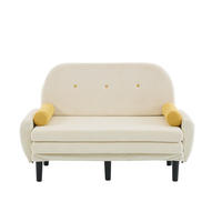 SCHLAFSOFA 133,5/77/85 cm Elfenbein Cord mit Stauraum - Ecru, Textil (77/85/133.5cm) - Oxeza