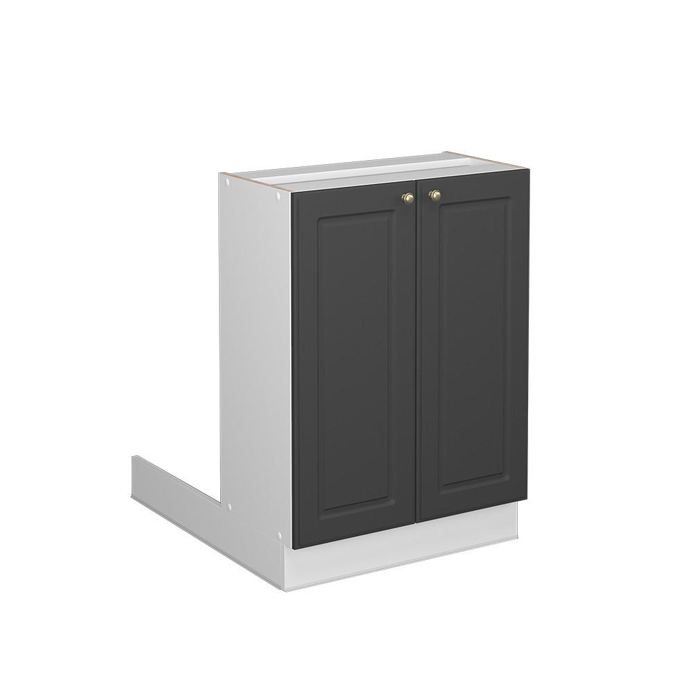 Vicco KUCHYŇSKÝ OSTROV Fame-Line Anthrazit-Gold Landhaus 60 cm bez pracovní desky