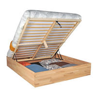 MASSIVHOLZBETT mit Bettkasten/120x200cm BEN- Buche geölt - Buchefarben, Holzwerkstoff (120/200cm) - Weber Industries