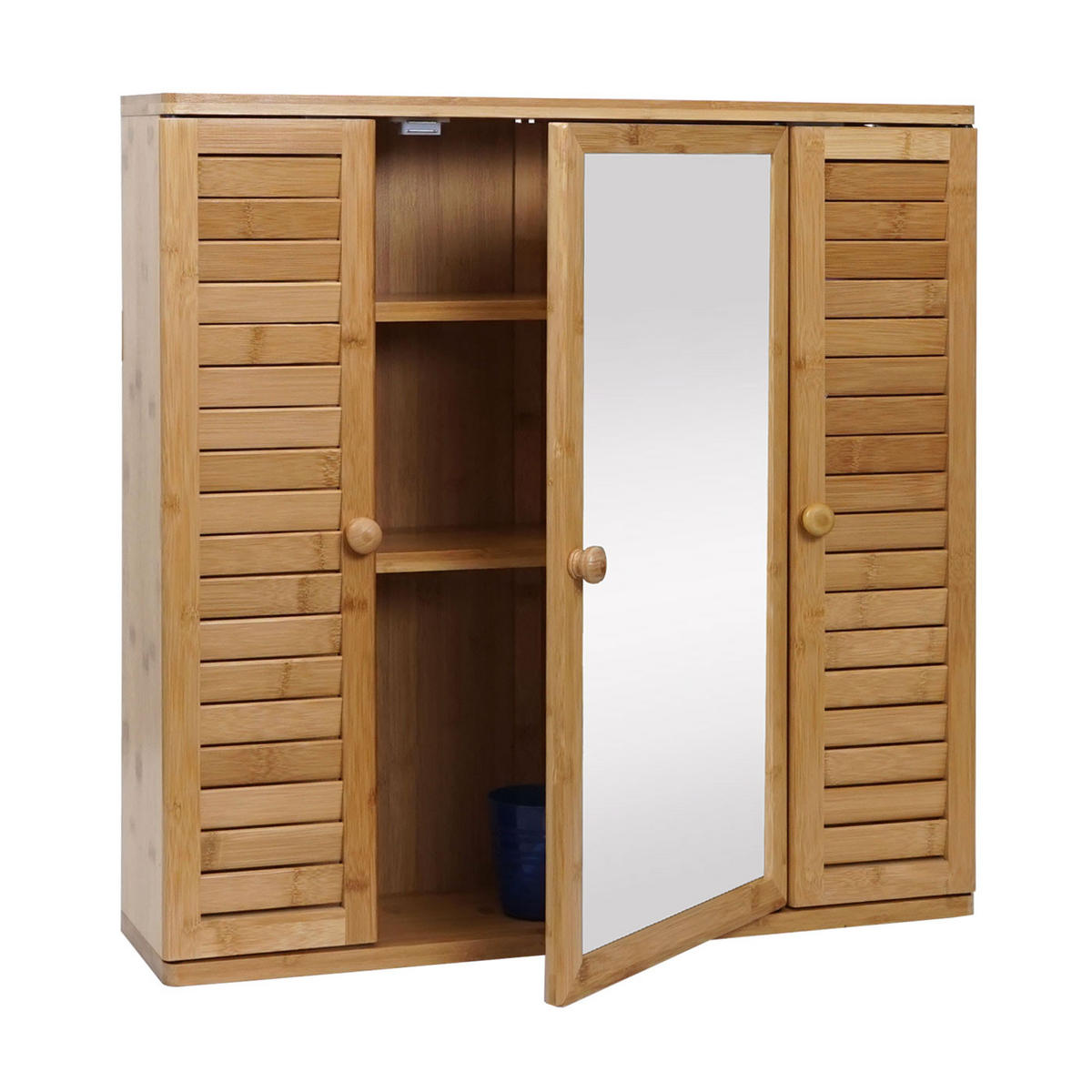 SPIEGELSCHRANK Braun - Braun, Glas (60/60/15cm) - MCW