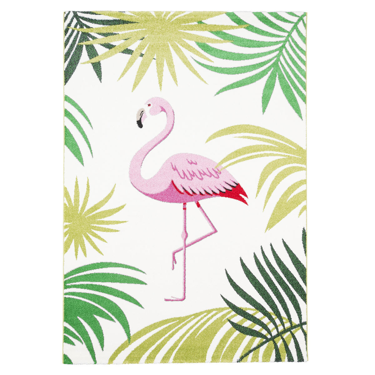 DESIGNER TEPPICH FARO TROPICAL FLAMINGO - Multicolor, Textil (160/230cm) - Pergamon