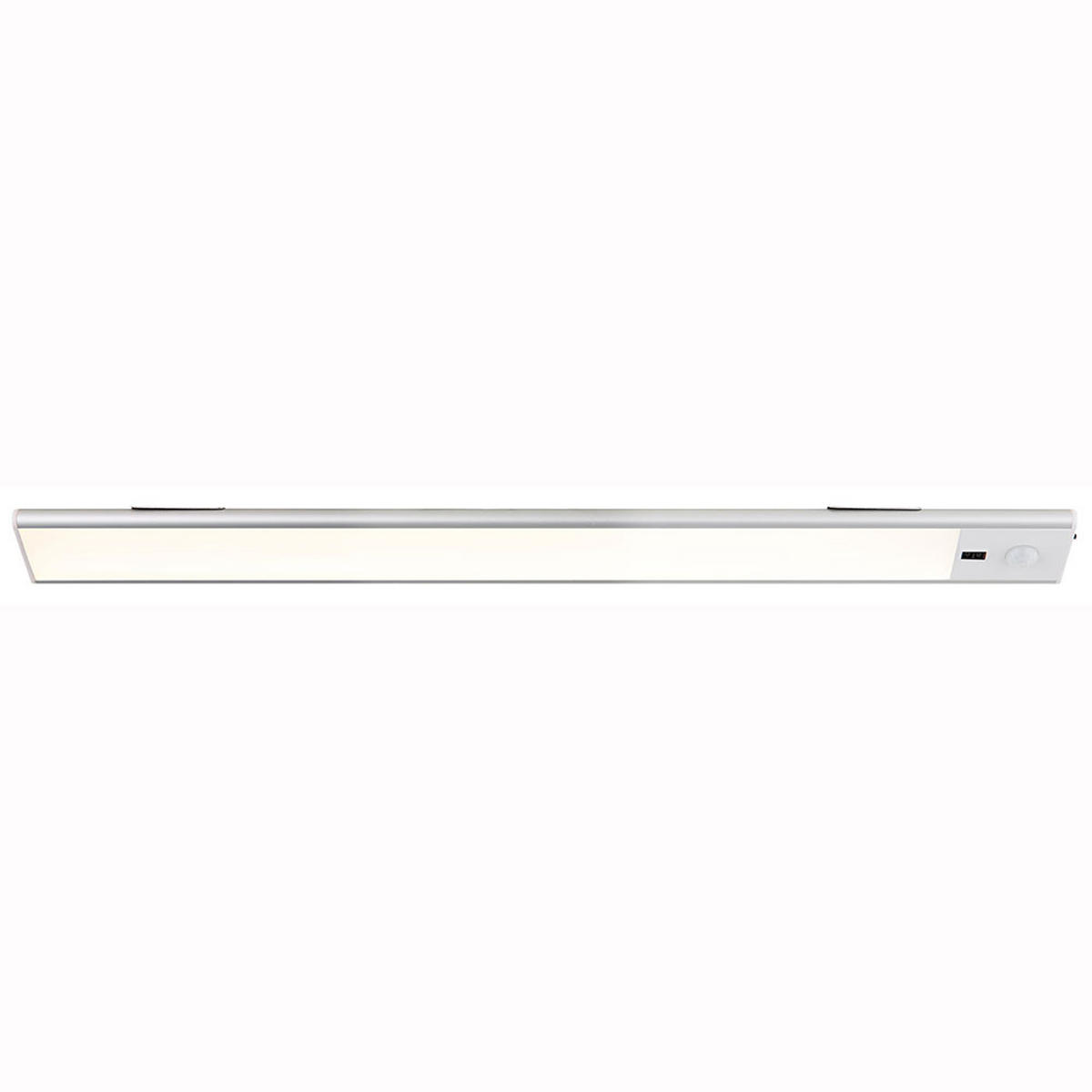 LED UNTERBAULEUCHTE Alu Silber Dimmbar - Silberfarben, Metall (40/4/1cm) - Globo Lighting