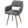 ESSZIMMERSTUHL Braun - Braun, Textil (56/80/53cm) - MCW