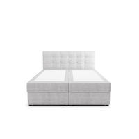 BOXBETT KIDA mit Matratze H3, Bonell und Topper 120x200 Curio 80 - Hellgrau, Textil (120/200cm) - Bedante