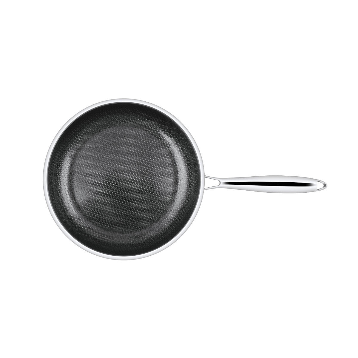 BRATPFANNE Keramikpfanne 28 cm - Silberfarben, Metall (28cm) - Muvell