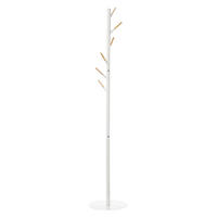 GARDEROBENSTÄNDER Weiß 1 Stück - Weiß, Metall (35/174/35cm) - GiPP