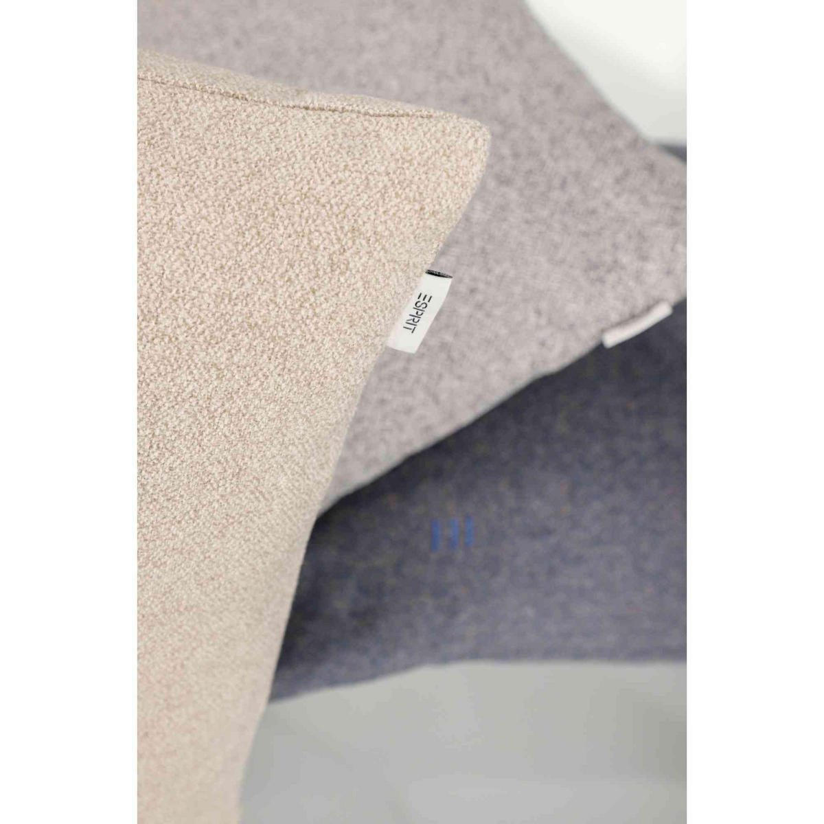 ZIERKISSENHÜLLE DEKOKISSENHÜLLE FUN 2er Set - Beige, Textil (45/45cm) - Esprit
