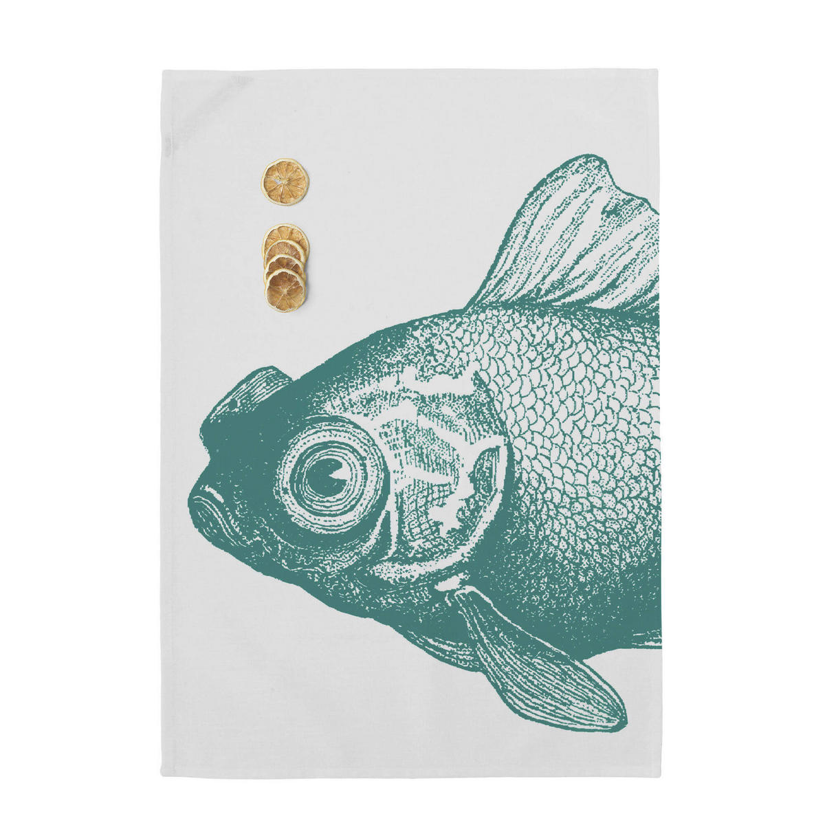 GESCHIRRTUCH (2 tlg) blue sea 70x50 cm mehrfarbig - Multicolor, Textil (70/50cm) - Happy Friday