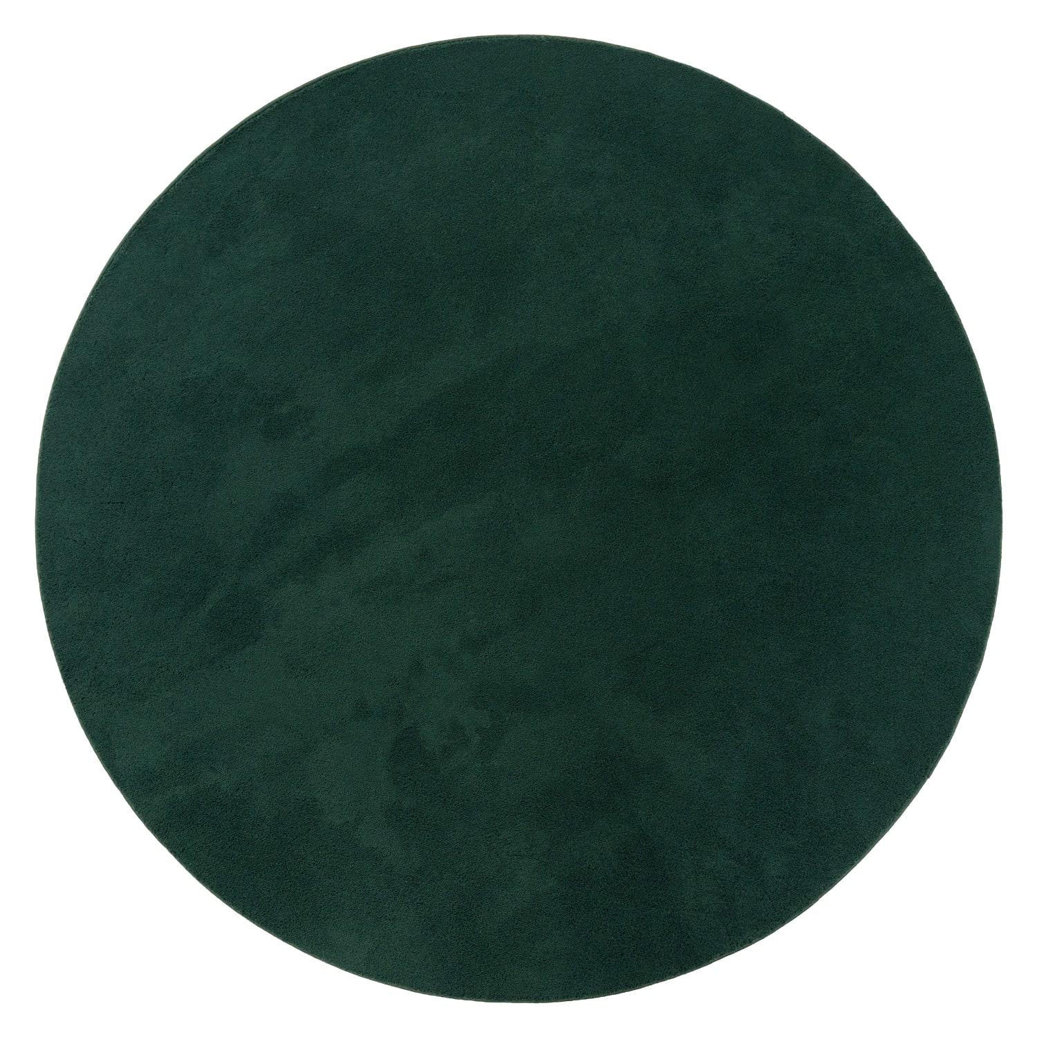 KURZFLORTEPPICH 120/120 cm Cadiz 630 - Grün, Kunststoff (120/120cm) - Paco Home
