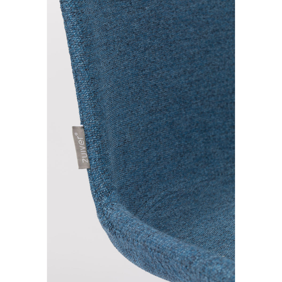 ESSZIMMERSTUHL Albert Kuip Soft Blau - 2 er Set - Blau, Textil (49/81.5/55cm) - Zuiver