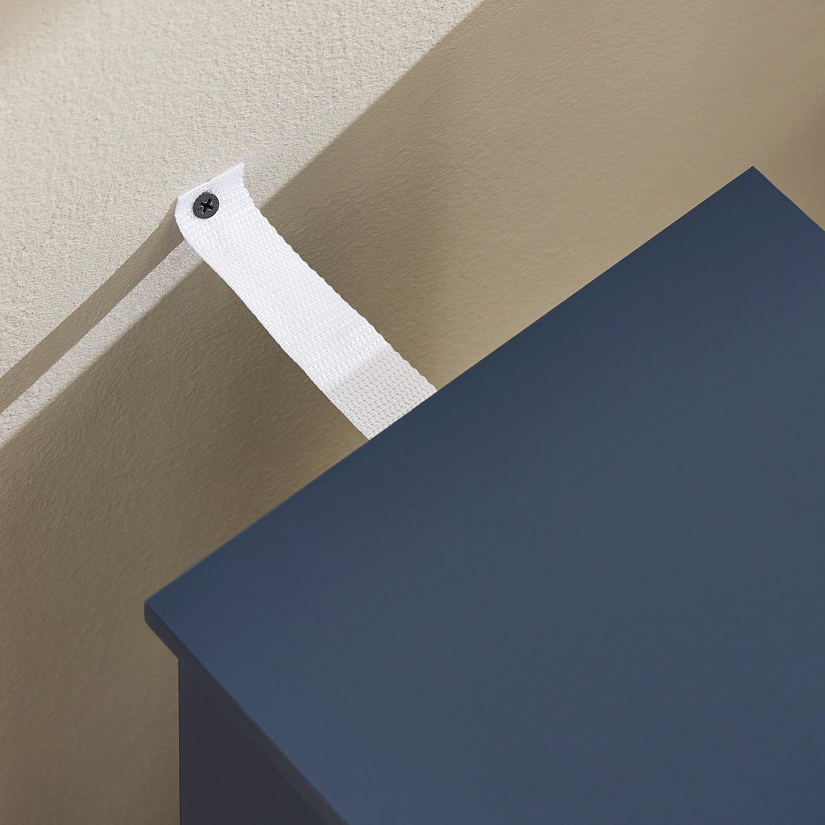 TOILETTENROLLENHALTER Blau - Blau, Holz/Holzwerkstoff (22/81/20cm) - SoBuy
