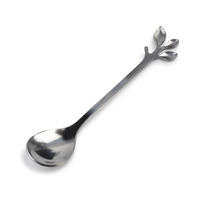 SILBERLÖFFEL Casa Leaves Silber 12/2.5/2.5 cm Metall - Silberfarben, Metall - Mondex
