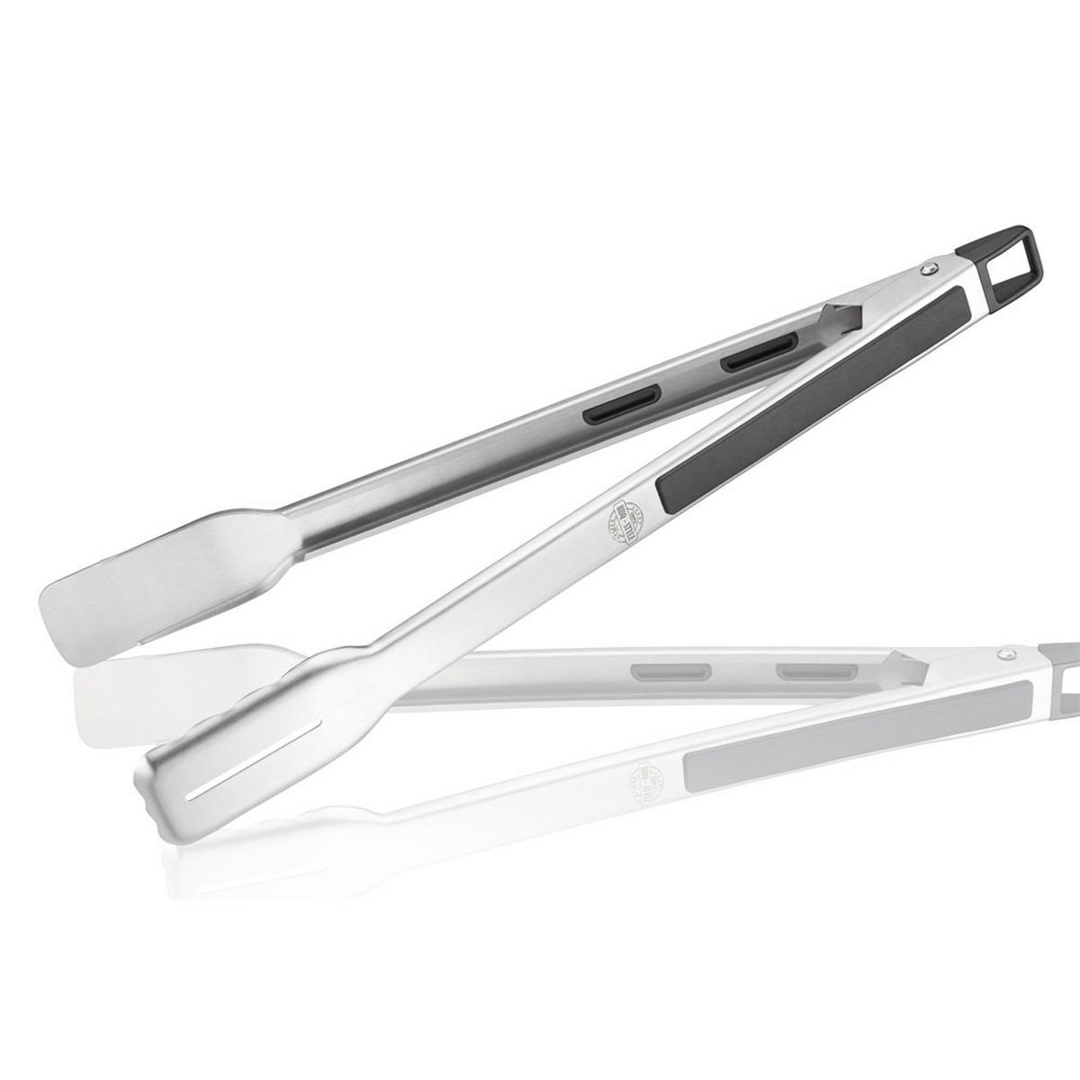 GRILLZANGE Silber 42/5/4.3 cm G89549 - Silberfarben, Metall (42cm) - Gefu