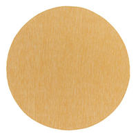 OUTDOORTEPPICH Gelb Ø 200 cm - Gelb, Kunststoff (200/200cm) - TT Home