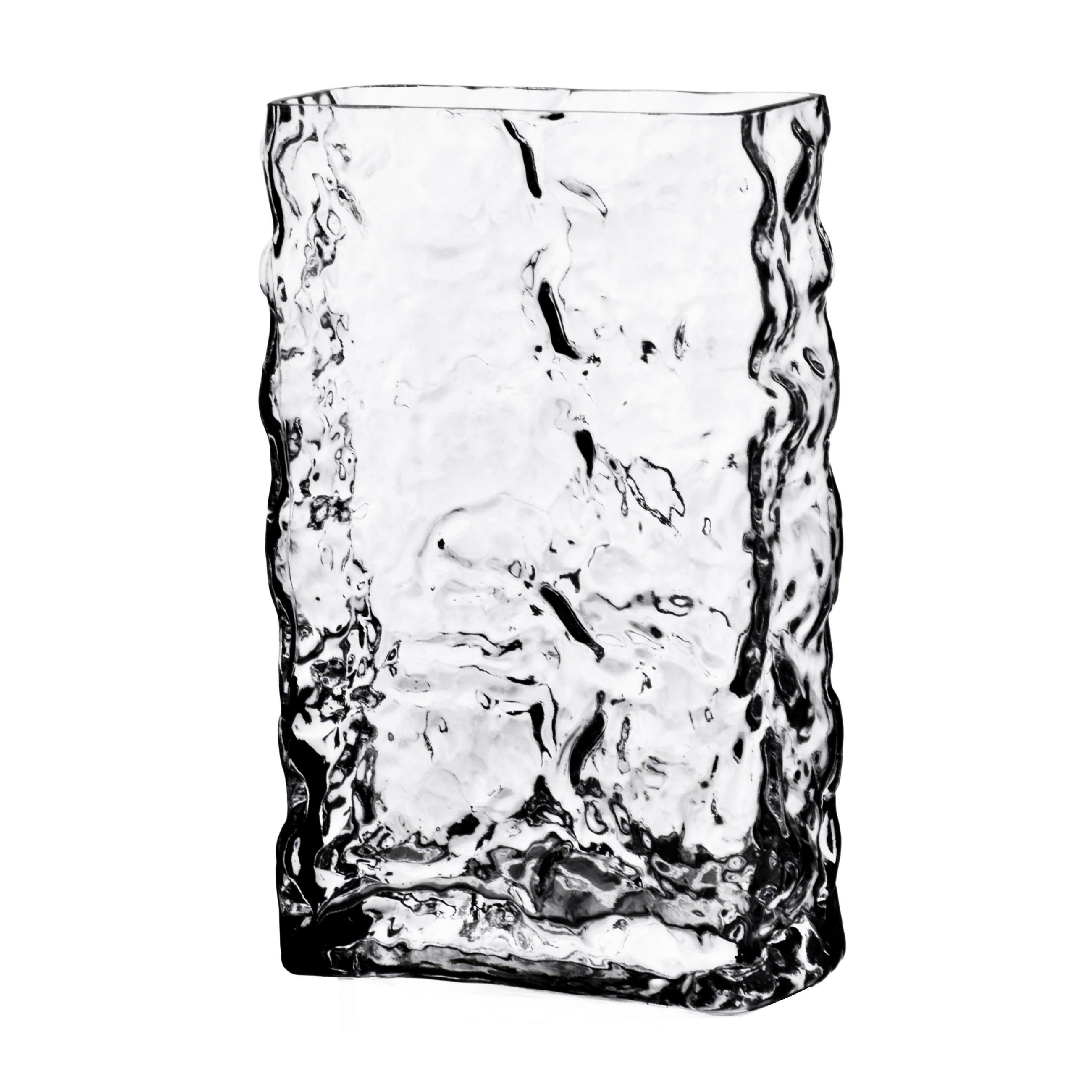 VASE Serenite Transparent 14,5x7xh24 cm Glas - Transparent, Glas (24cm) - Mondex