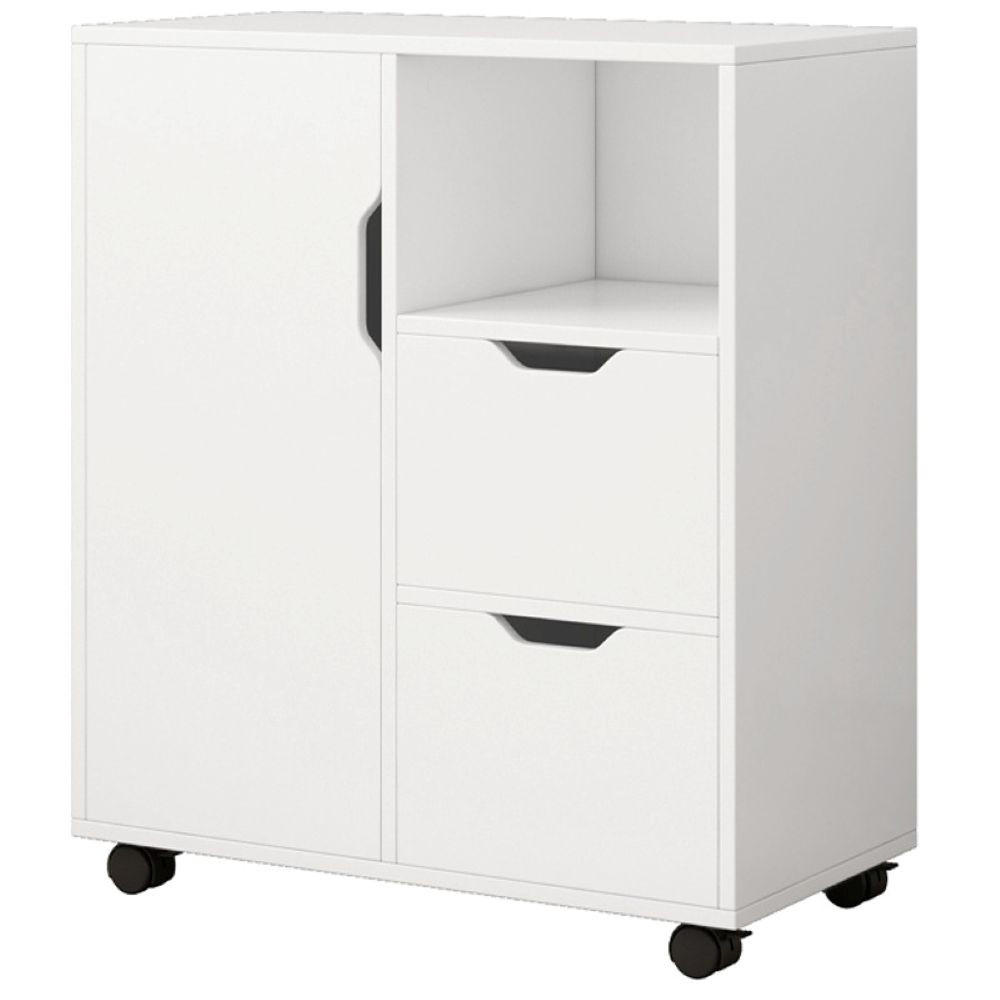 STANDSCHRANK, weiß 60/70/35cm - Weiß, Holzwerkstoff (60/70/35cm)