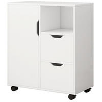 STANDSCHRANK, weiß 60/70/35cm - Weiß, Holzwerkstoff (60/70/35cm)