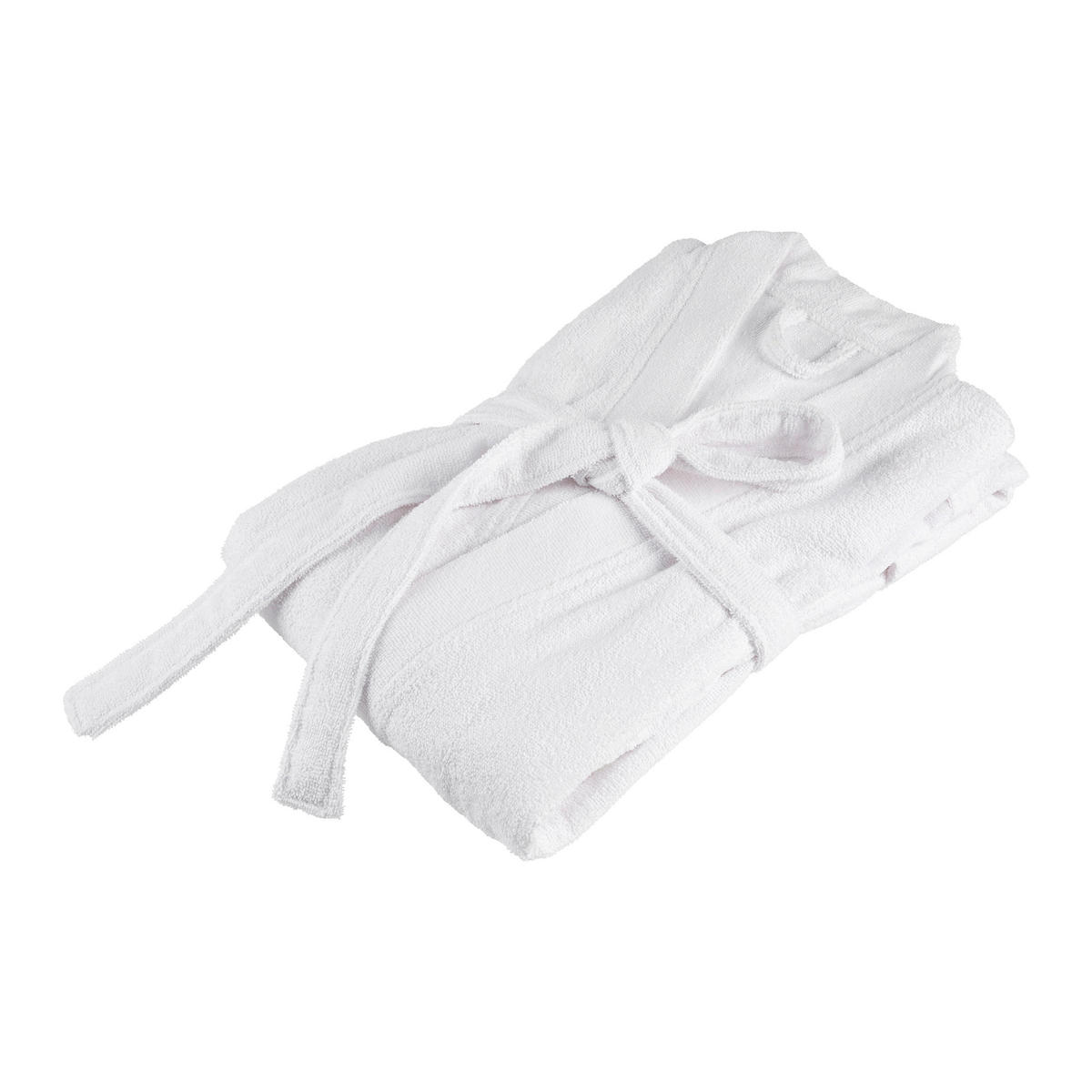 BADEMANTEL Melanie Weiß L/XL - Weiß, Textil (Einheitsgrößenull) - Mömax